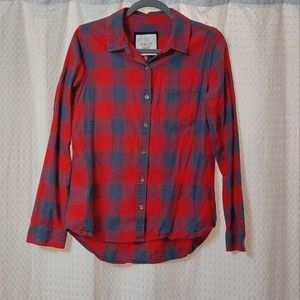Flannel plaid shirt
